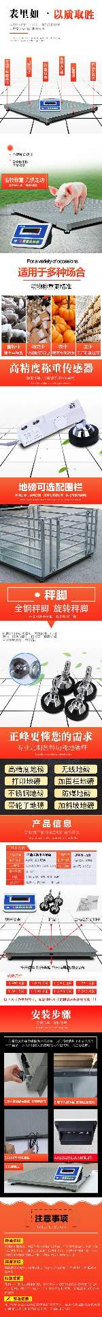 全能型电子地磅，功能拓展无忧，适配多行业高精度需求！(图1)